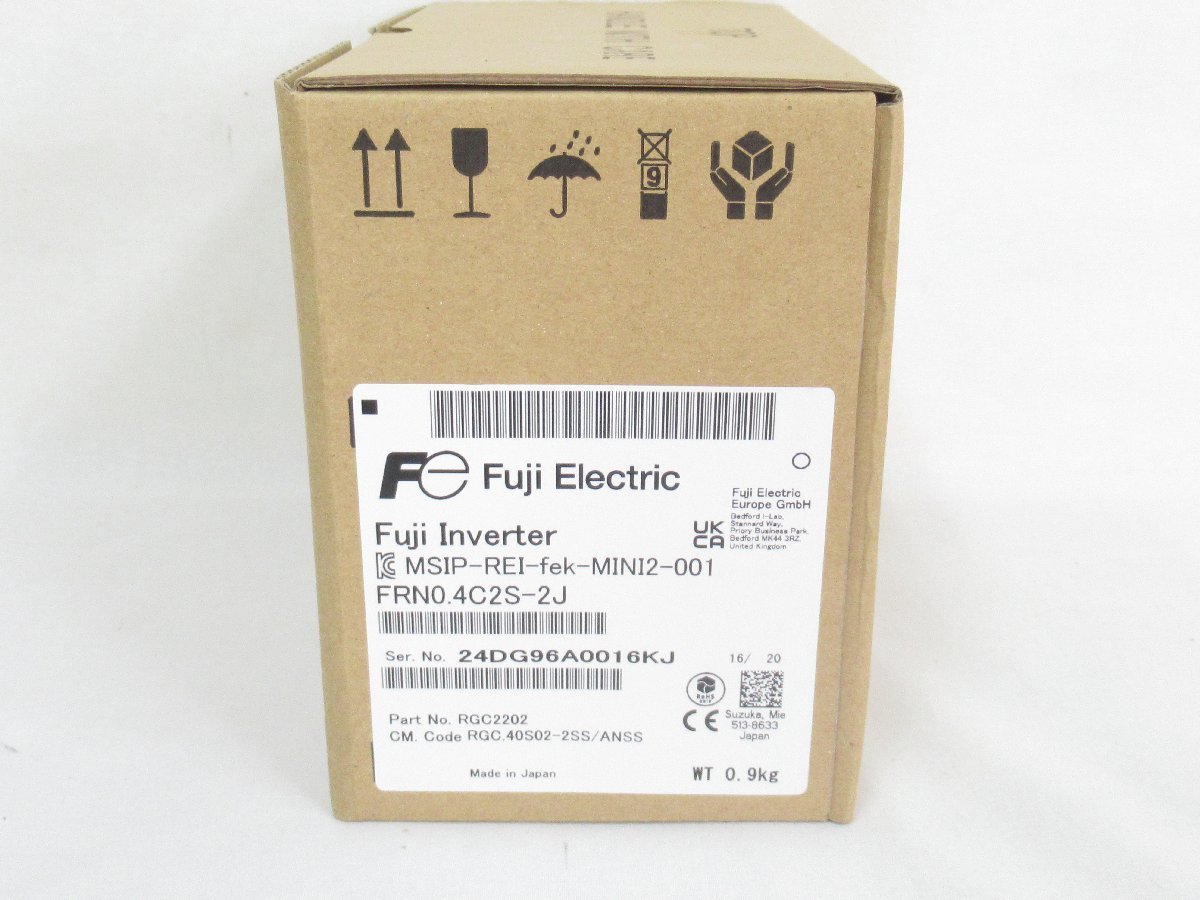 ○ 未使用保管品 FUJI ELECTRIC 4C2S-2J 富士電機 インバーター