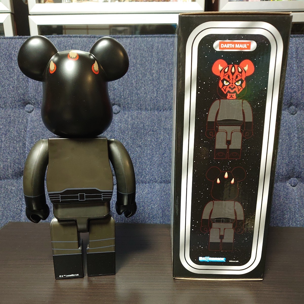 BE@RBRICK STAR WARS DARTH MAUL 400% MEDICOM TOY ベアブリック BE@RBRICK STAR WARS DARTH MAUL 400% MEDICOM TOY ベアブリック