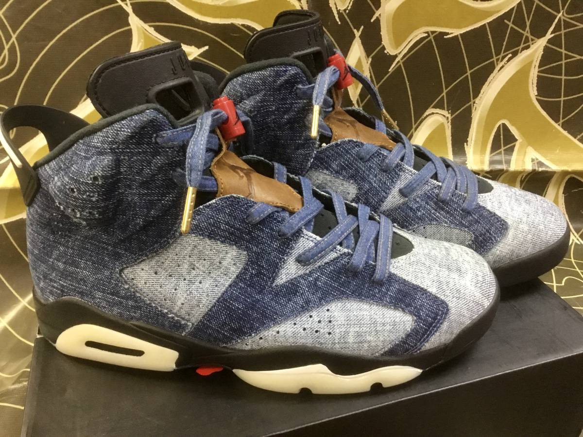 数量は多い US10 デニム エアジョーダン6 ナイキ 28cm 使用少 DENIM WASHED 6 JORDAN AIR NIKE 401 CT5350 28.0cm 数量は多い US10 デニム エアジョーダン6 ナイキ 28cm 使用少 DENIM WASHED 6 JORDAN AIR NIKE 401 CT5350 28.0cm