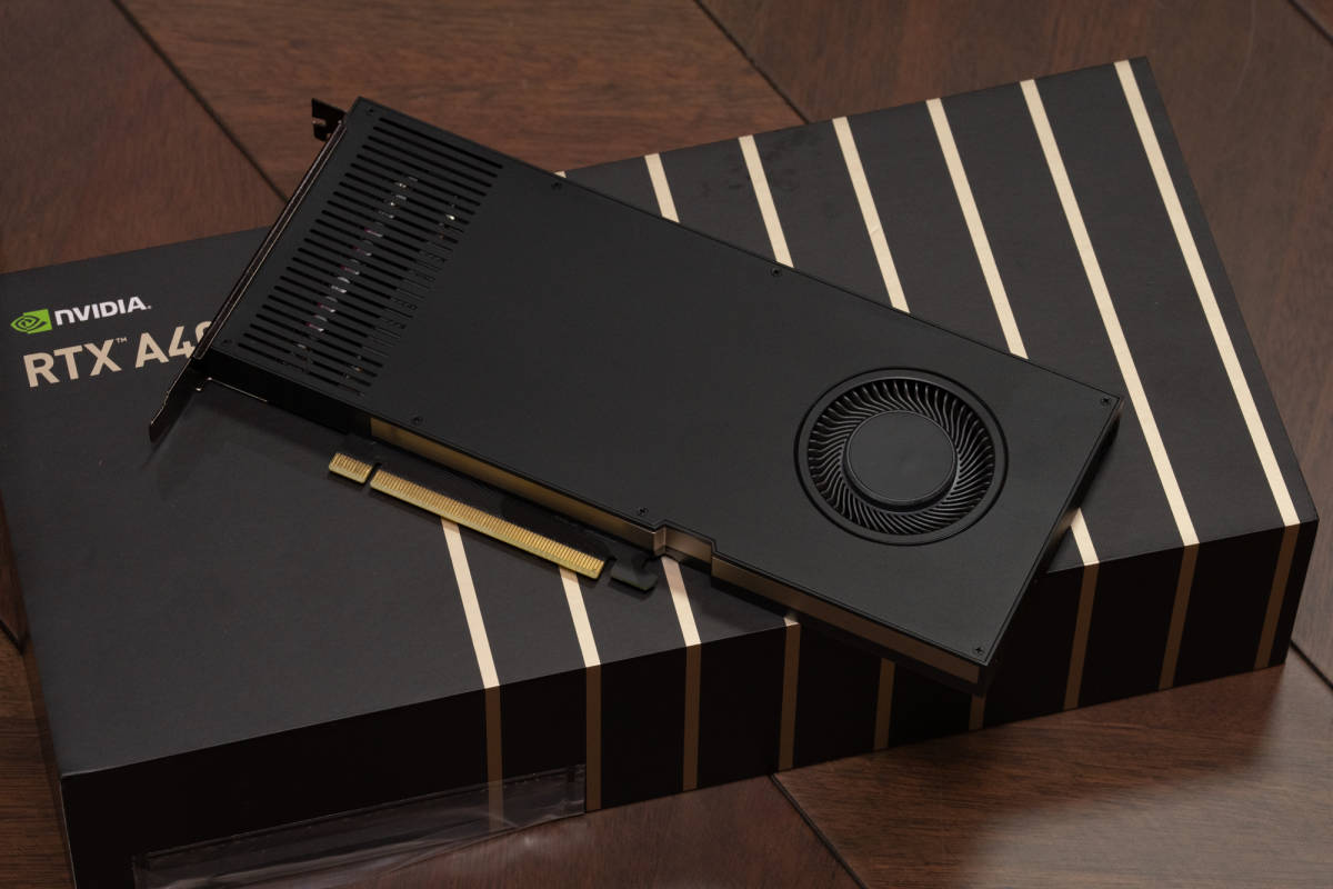 ブランド 【美品】NVIDIA RTX A4000 16GB 元箱付属品完備 送料無料