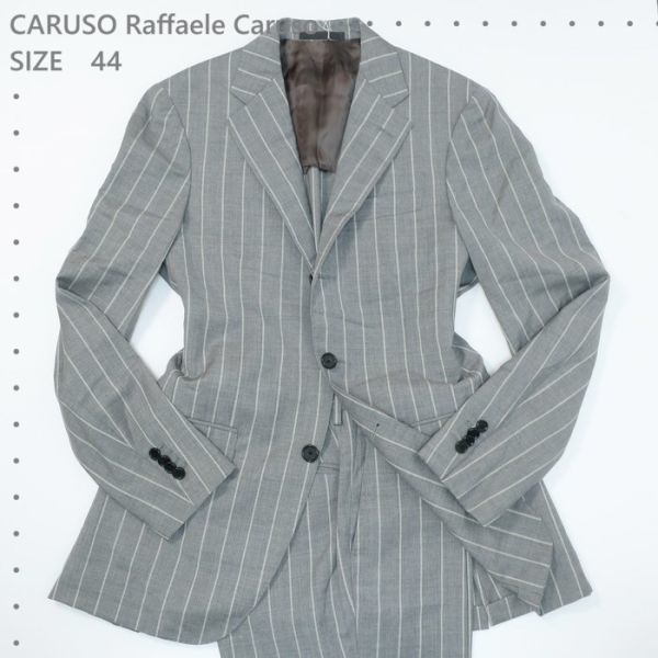 極美品 ラファエル カルーゾ CARUSO Raffaele Caruso シングル3Bスーツ