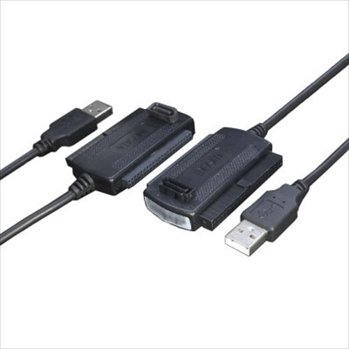 変換ケーブルUSB-SATA/IDE2.5-3.5ドライブ USB-SATA/IDE 変換名人 4571284889101　 送料無料 定形外_画像2