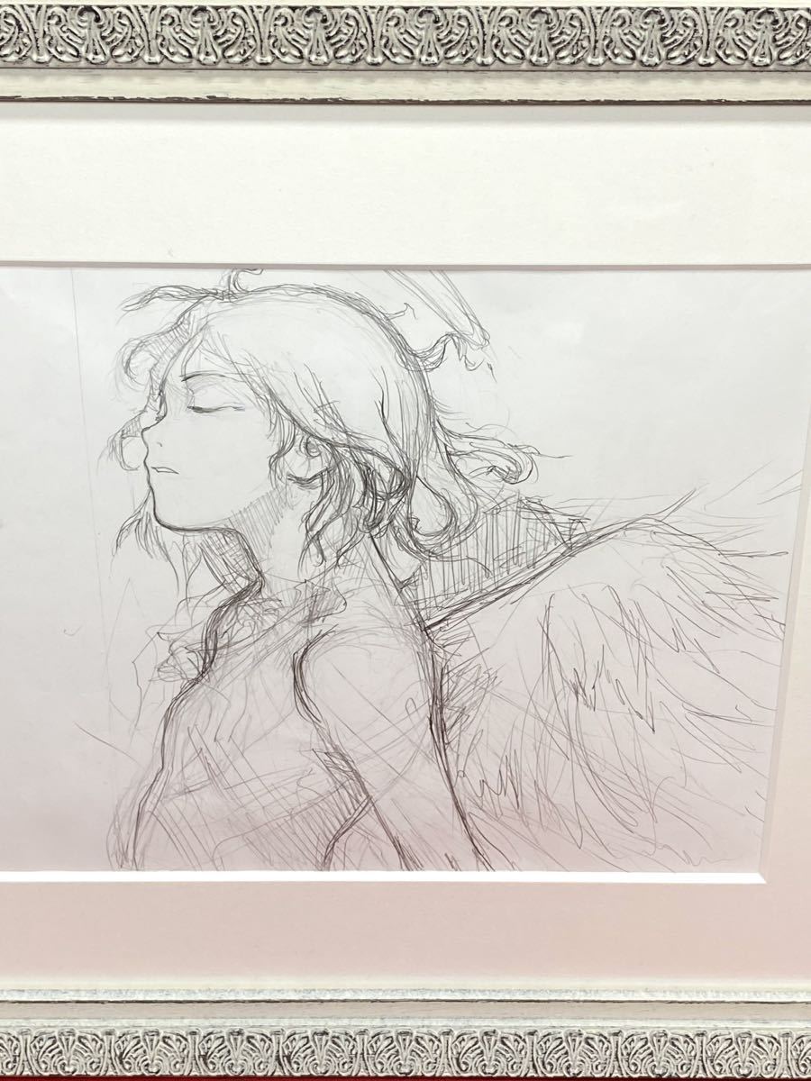 灰羽連盟 安倍吉俊 直筆 原画 サイン Haibane Renmei serial 灰羽連盟 安倍吉俊 直筆 原画 サイン Haibane Renmei serial
