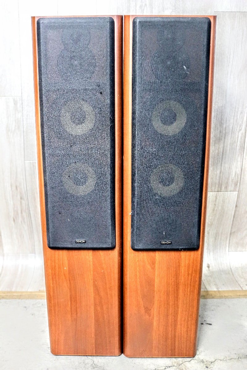DENON デノン(デンオン) 日本コロムビア SC-T555SA(M) 木目 スピーカー