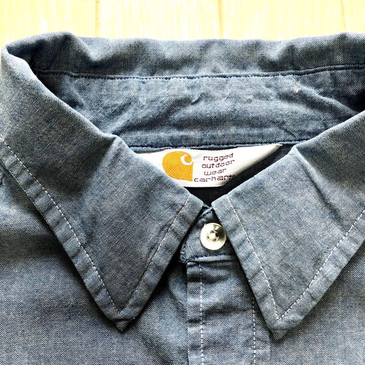 carhartt 三角タグ カーハートワークシャツ インディゴ carhartt 三角タグ カーハートワークシャツ インディゴ
