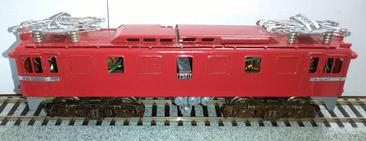 Yahoo!オークション - 【ジャンク品】ED61形電気機関車(赤色塗装 Yahoo!オークション - 【ジャンク品】ED61形電気機関車(赤色塗装