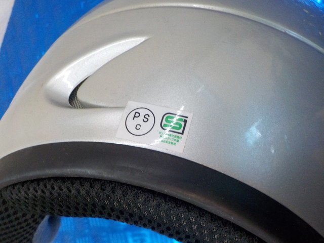 ●〇★ヘルメット屋！中古　バイク用　ヘルメット　XLサイズ　PSCマーク付　5-3/27（は）_画像7