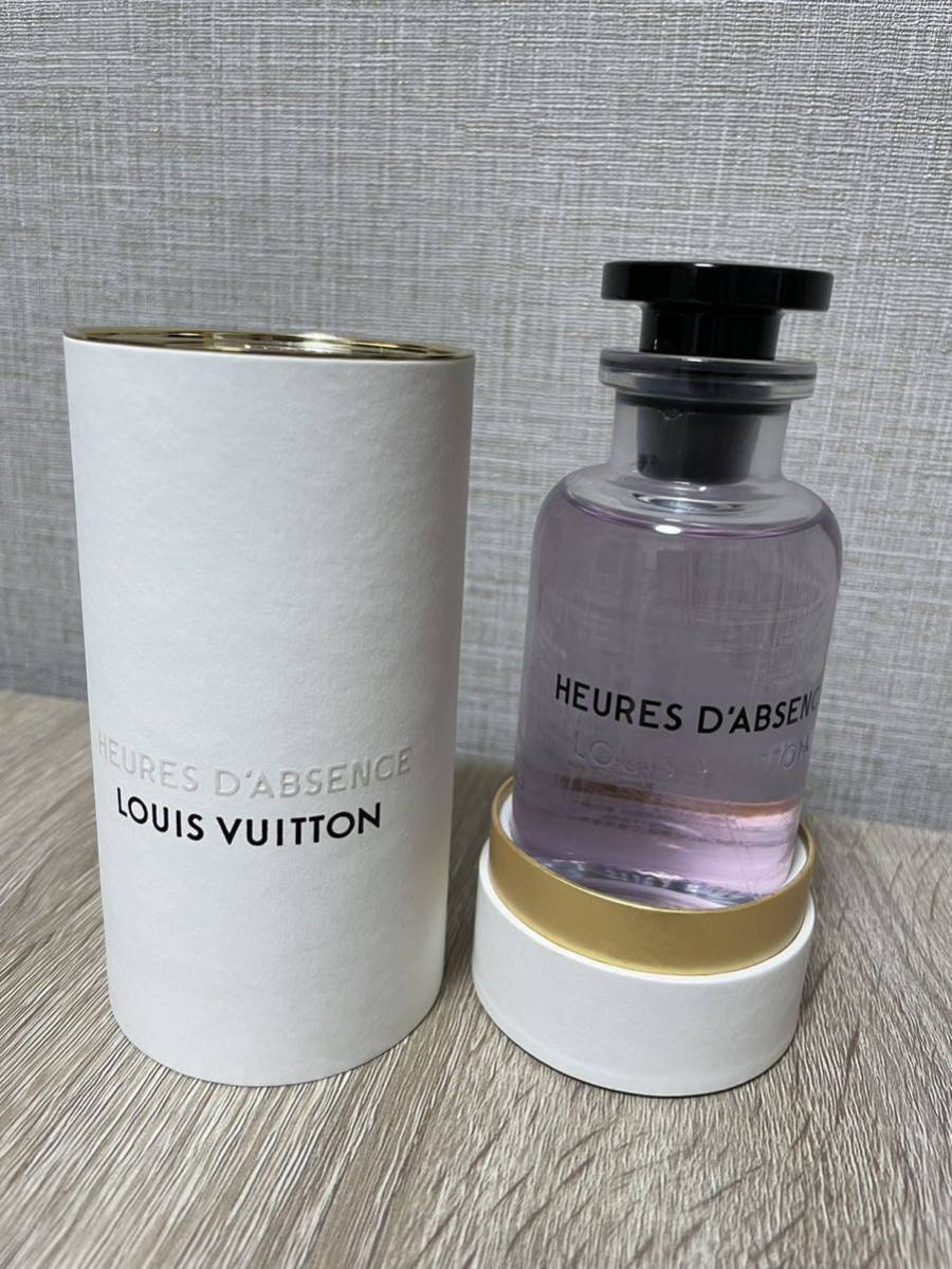 ルイヴィトン新品未使用品箱付き LP0113 Heures d'Absence ウール・ダプサンス100ml香水LOUIS VUITTON オードトワレ