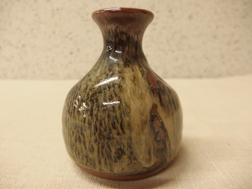 0330435w[ Echizen . sake bottle ]..../ sake cup and bottle / calibre 4.3×H10.7cm/ secondhand goods 