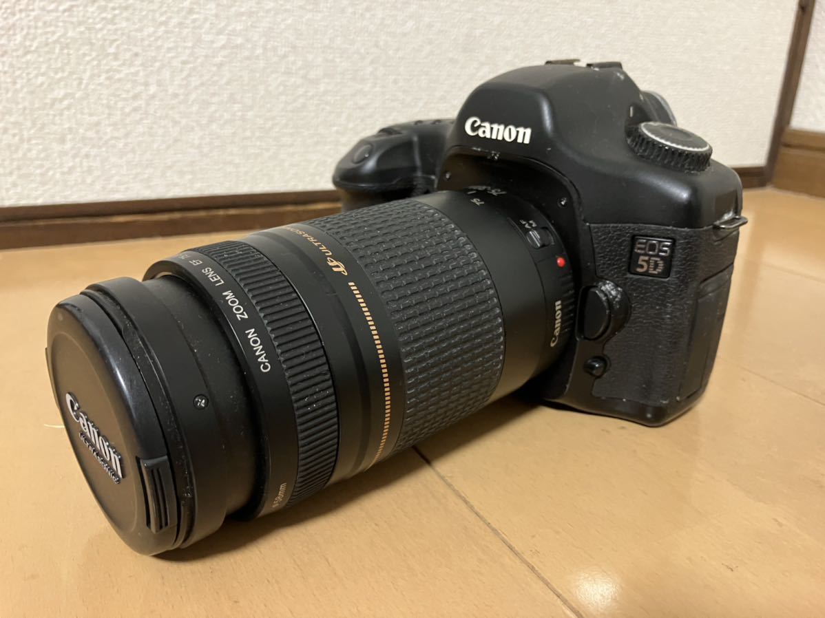 Canon キャノン EOS50D デジタル一眼レフ 75-300mm ジャンク品扱いの画像2