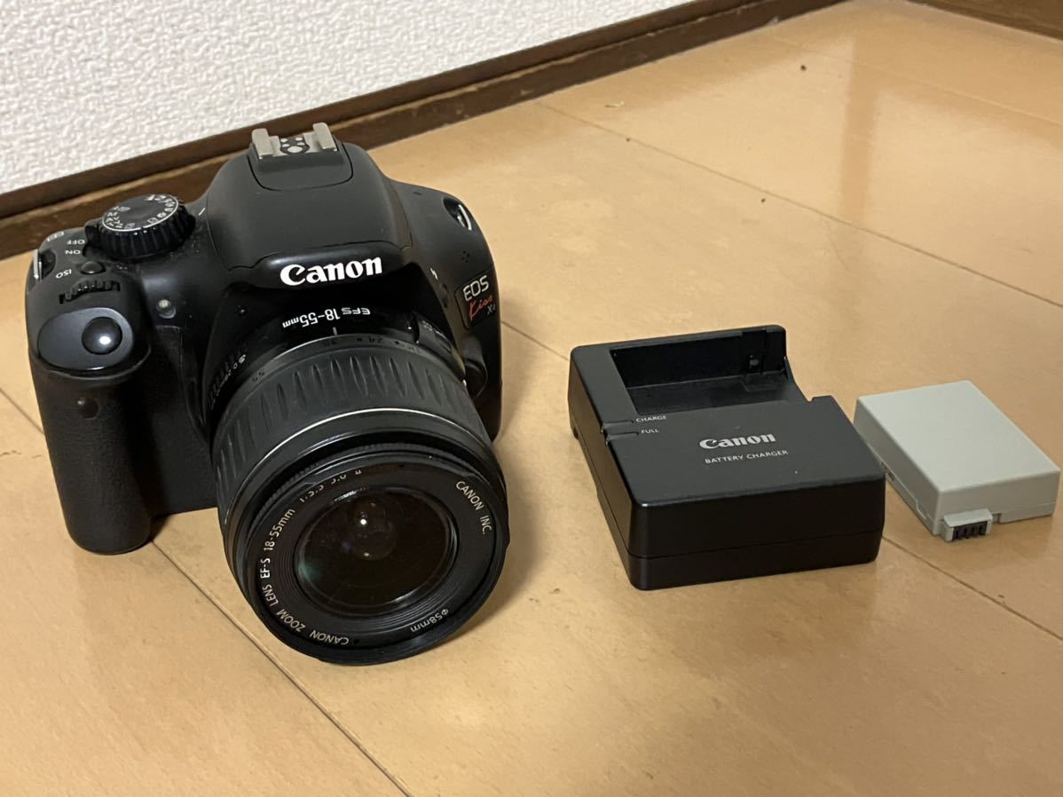 Canon キャノン EOS kissx4 デジタル一眼レフ 18-55mm レンズキットの画像1