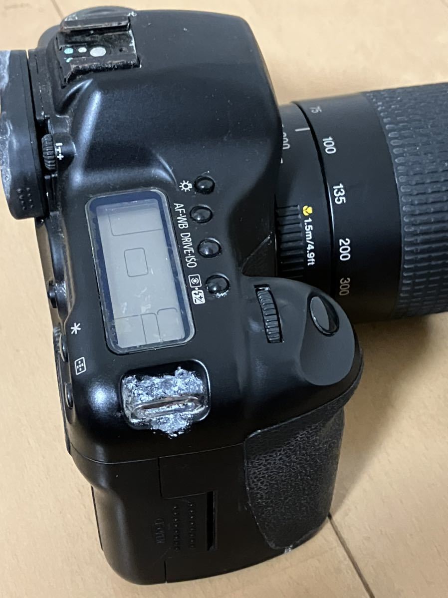 Canon キャノン EOS50D デジタル一眼レフ 75-300mm ジャンク品扱いの画像5