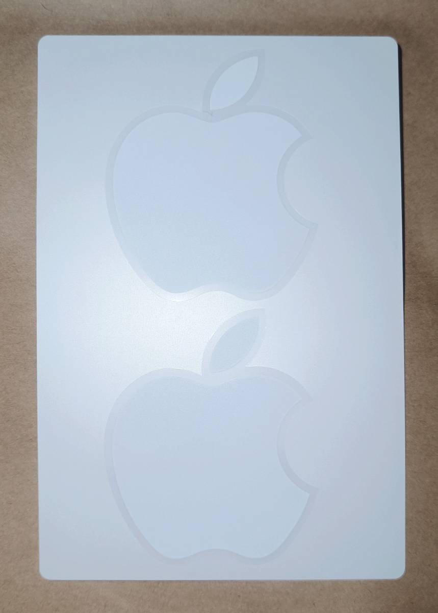 ☆ラスト１【非売品/未使用】Apple ステッカー アップル シール 白いリンゴ iPhone iPad【送料無料】 JChere雅虎拍卖代购