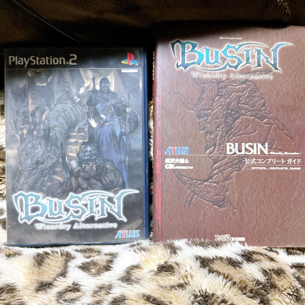 PS2 BUSIN Wizardry Alternative 公式コンプリートガイド付き|PayPay