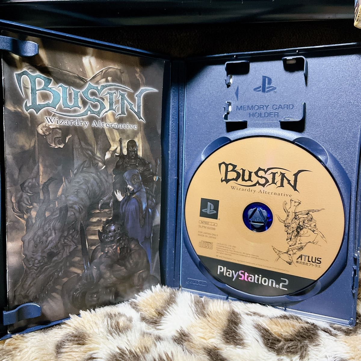 PS2 BUSIN Wizardry Alternative 公式コンプリートガイド付き PS2 BUSIN Wizardry Alternative 公式コンプリートガイド付き
