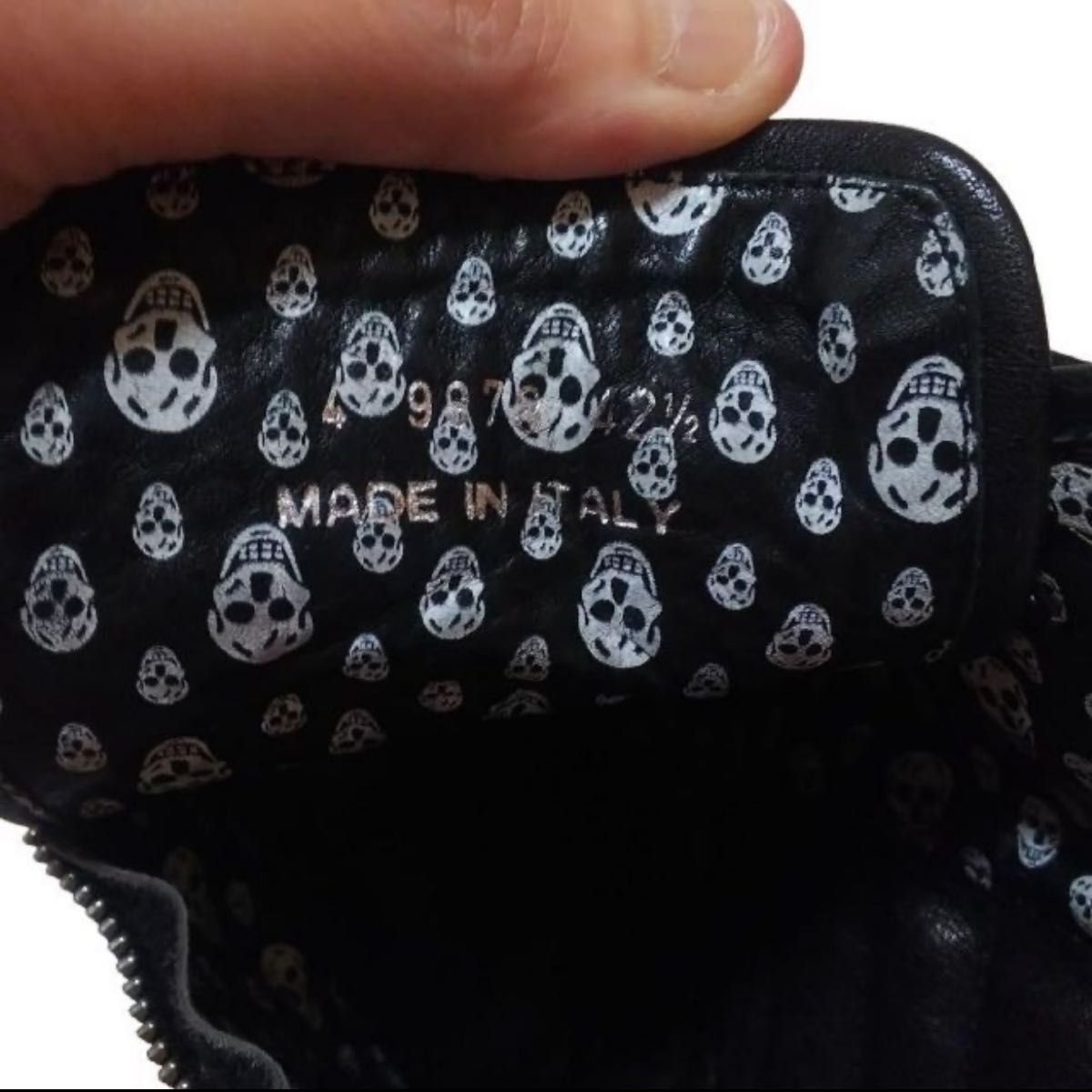 Alexander McQueen ブーツ アレキサンダーマックイーン スカル ドクロ