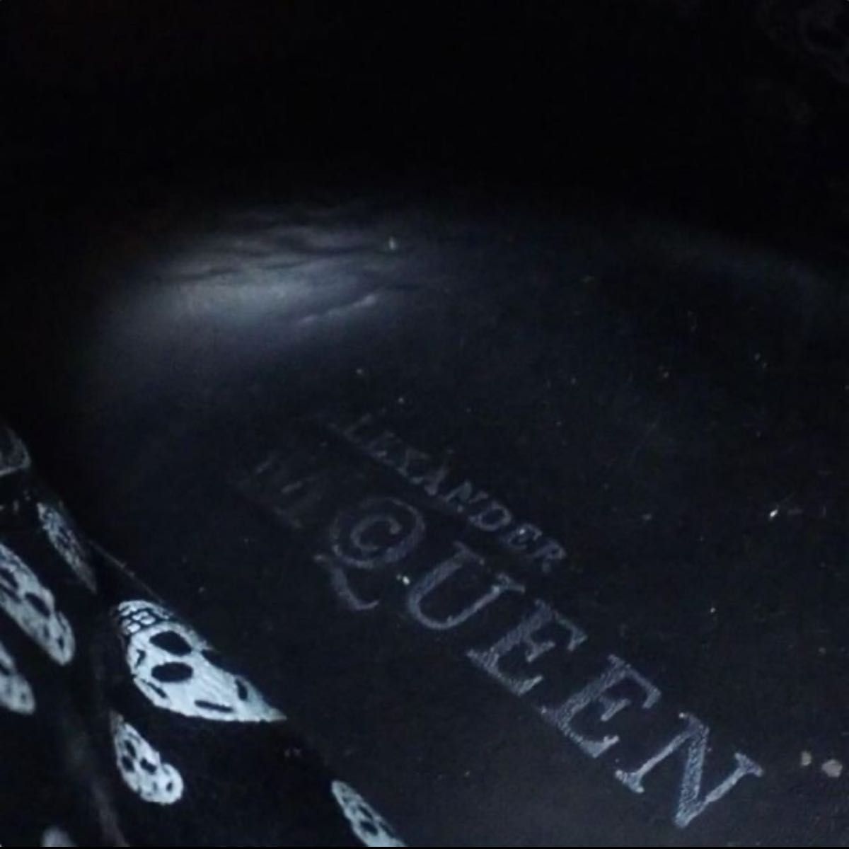 Alexander McQueen ブーツ アレキサンダーマックイーン スカル ドクロ