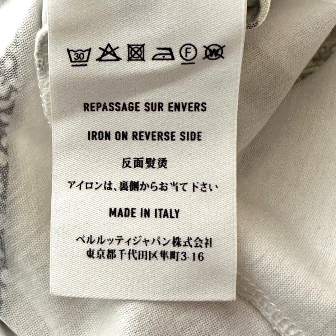 美品☆ BERLUTI ベルルッティ 総柄 Tシャツ マルチカラー ホールマーク
