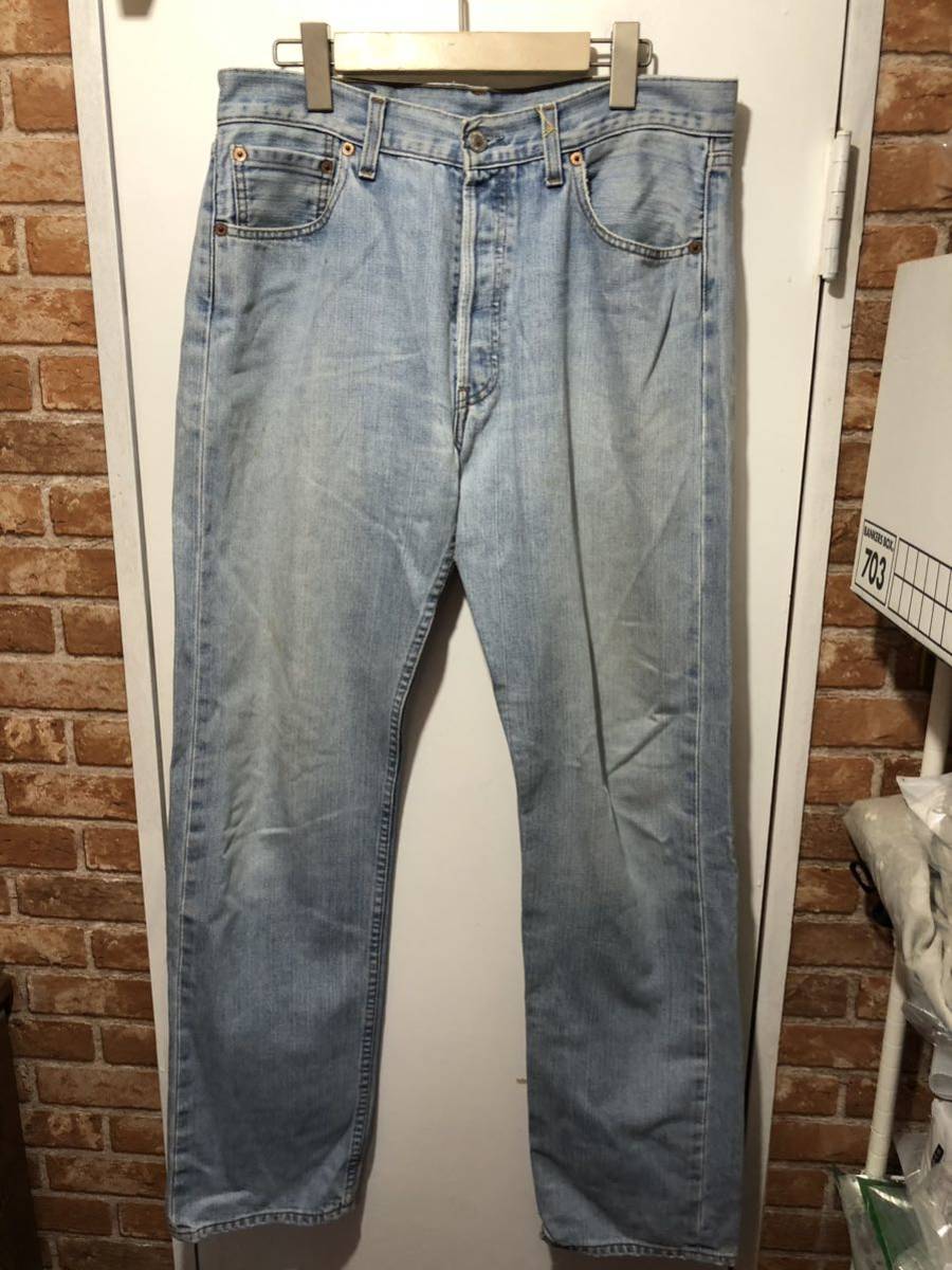 正規品 Levi's リーバイス ヨーロッパ ポーランド製 501 ブルー FK