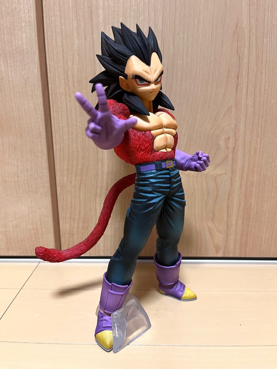 一番くじ ドラゴンボール超 C賞 超サイヤ人4ベジータ フィギュアグレイ