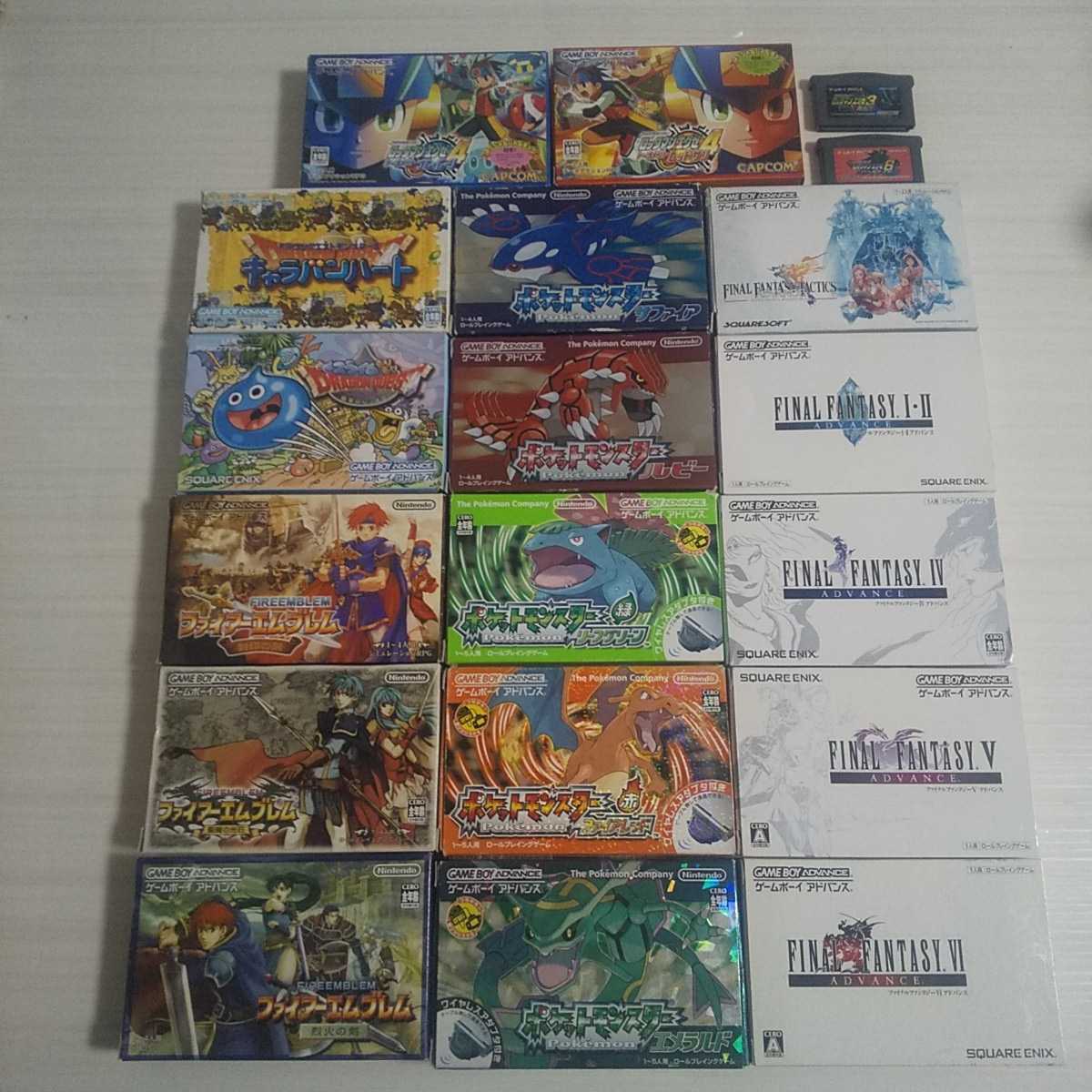 ルビー GBA アドバンスソフト まとめ売り ポケットモンスター
