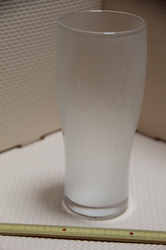 ガラス製 YEBISU エビスビール グラス スリガラス 検索 白スリガラス ゑびす ヱビス エビス ビール 非売品 グッズ コップ タンブラーの画像3