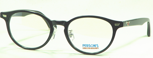 【PERSONS】パーソンズ personsボストンメガネ PS-3014-1 鼻パット付セルメガネフレーム