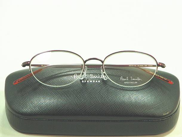 【Paul Smith】POUL SMITH ポールスミスメガネ。日本製。 PS-9205-WR メンズ レディース ユニセックス