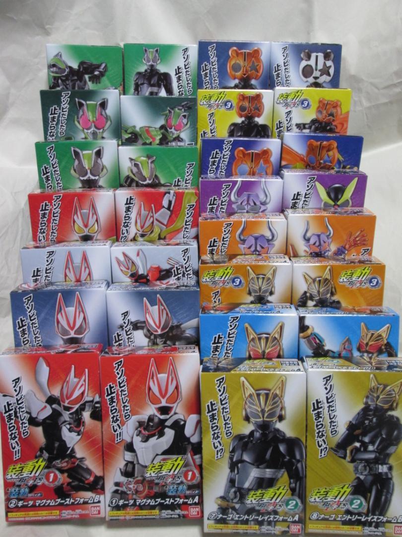 新品未開封 層動 仮面ライダー オーズ 装動 ギーツ タイクーン ナーゴ バッファ パンクジャック リバイ バイス ベイル セット 