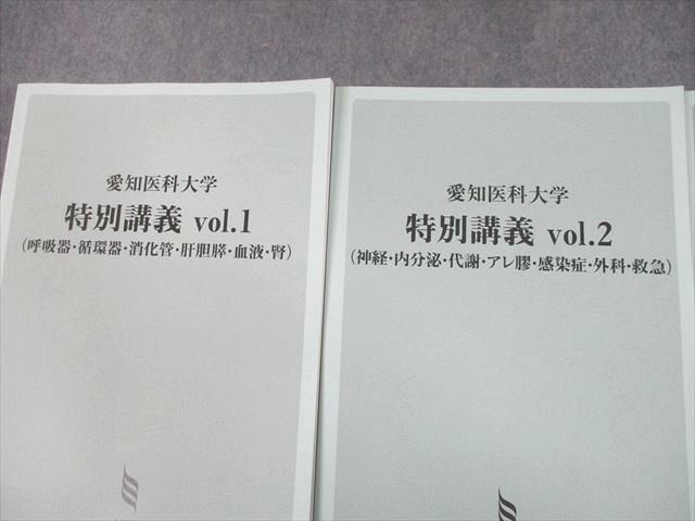 UD10-046 MEC 愛知医科大学 特別講義 vol.1/2/公衆衛生特別講義 2022年目標 未使用品 計3冊 75L3D_画像2