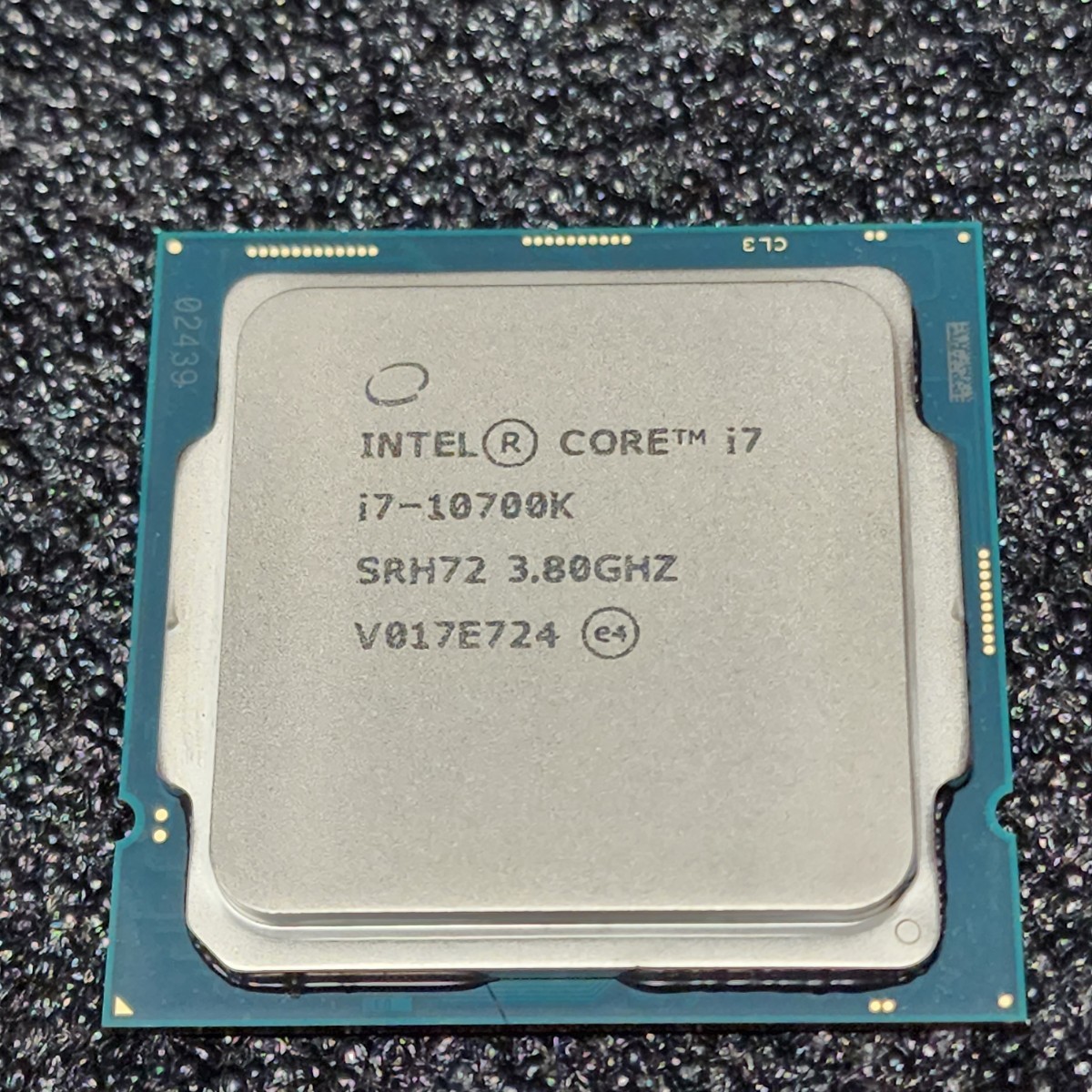 CPU Intel Core i7 10700K 3.8GHz 8コア16スレッド CometLake PCパーツ インテル 動作確認済み