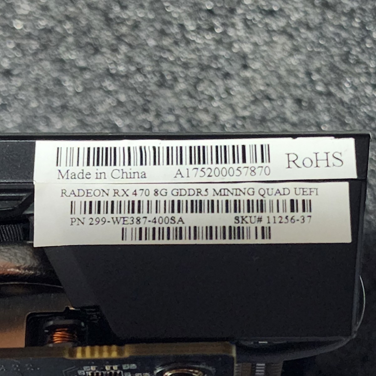 SAPPHIRE NITRO RADEON RX470 8GB GDDR5 MINING QUAD UEFI RX580 SAPPHIRE NITRO RADEON RX470 8GB GDDR5 MINING QUAD UEFI RX580