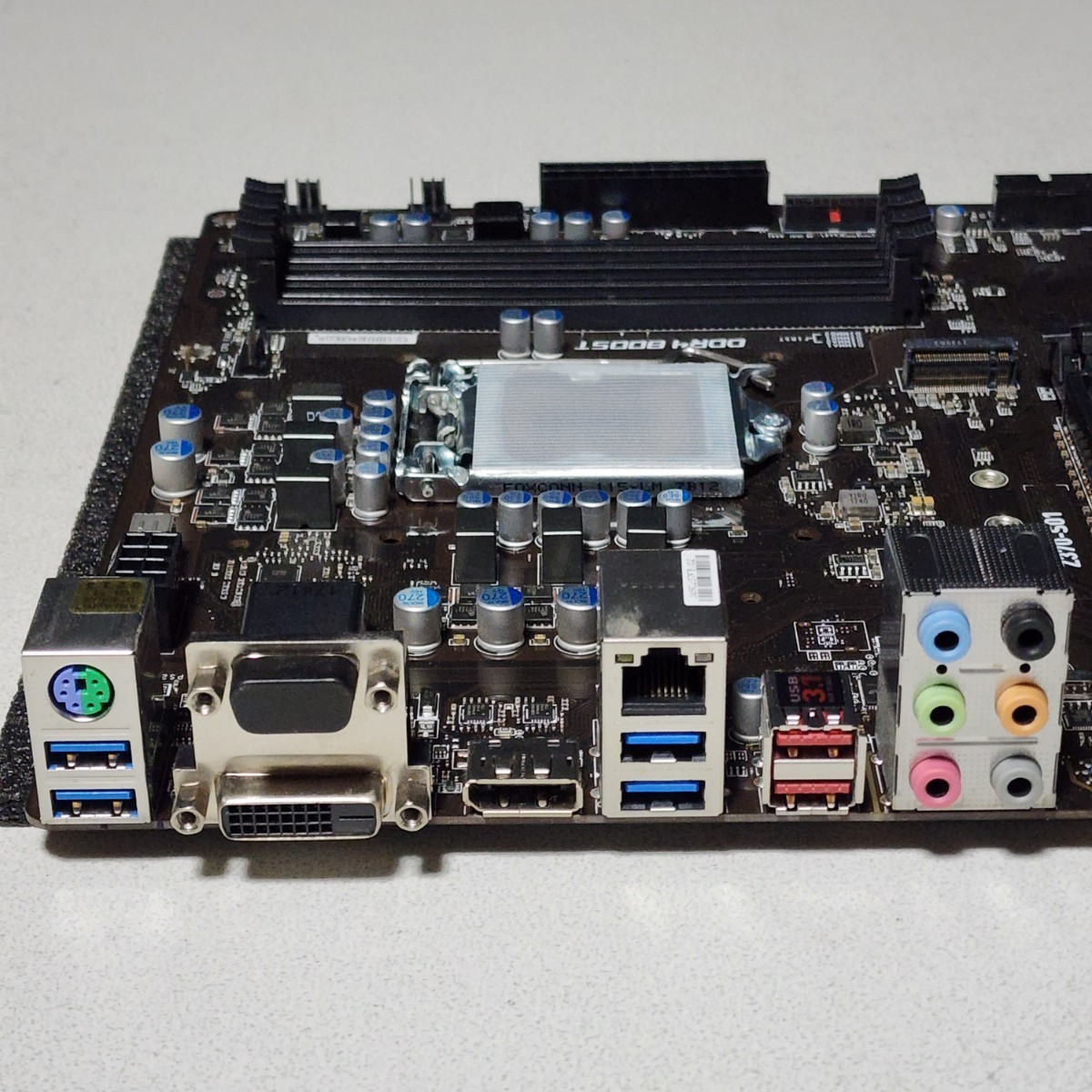 MSI Z370-S01 IOパネル付属 LGA1151 ATXマザーボード 第8世代CPU MSI Z370-S01 IOパネル付属 LGA1151 ATXマザーボード 第8世代CPU
