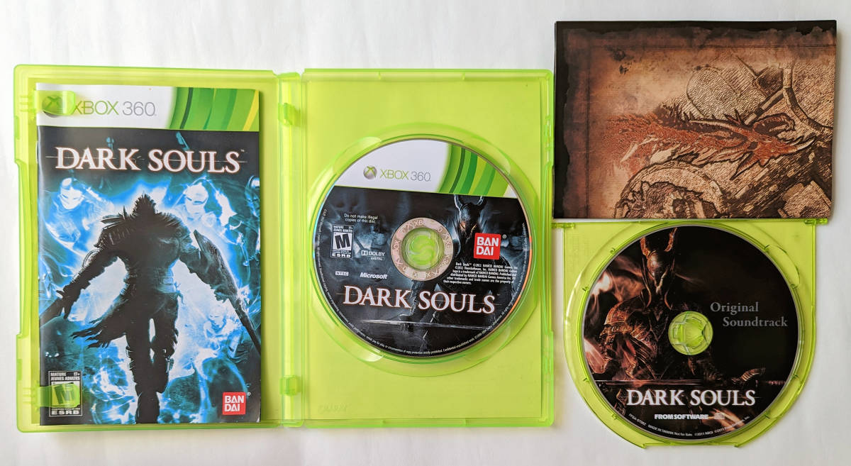 ダークソウル + サウンドトラック DARK SOULS + OST CD 北米版 ★ XBOX 360 / XBOX ONE / SERIES X