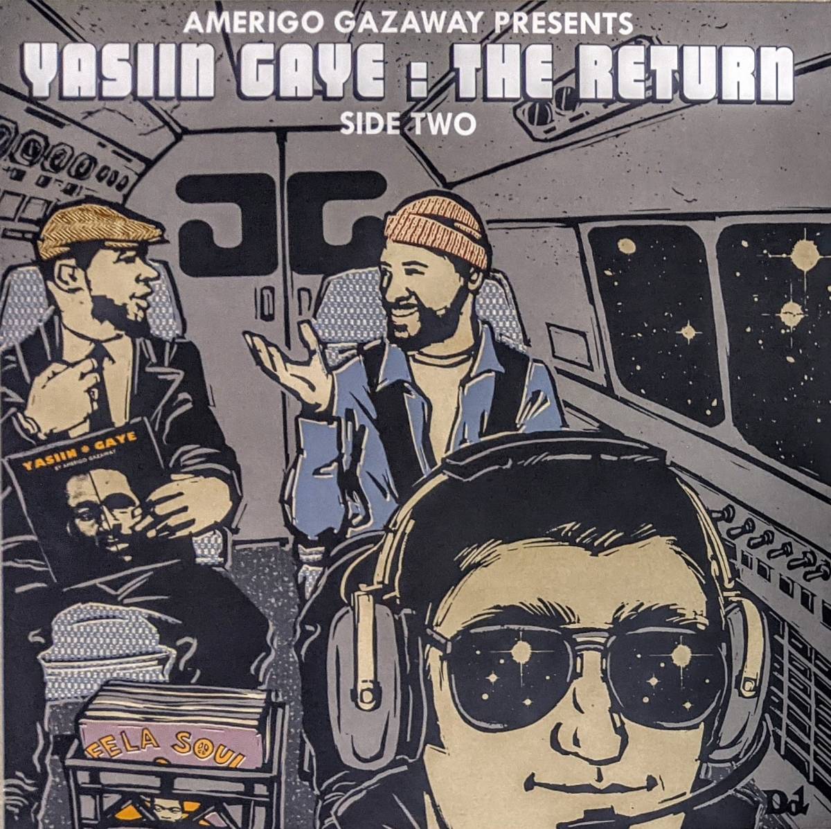 Amerigo Gazaway アメリゴ・ガザウェイ Yasiin Gaye: The Return (Side Two) 限定二枚組アナログ・レコードの画像1