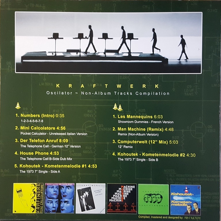 Kraftwerk クラフトワーク - Oscillator 限定スプラッシュ・グリーン・カラー・アナログ・レコードの画像2