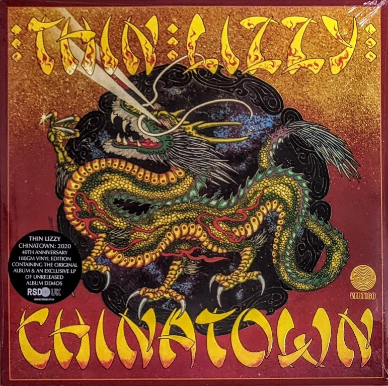 Thin Lizzy シン・リジィ - Chinatown Record Store Day 2020 40周年記念限定リマスター再発二枚組アナログ・レコード