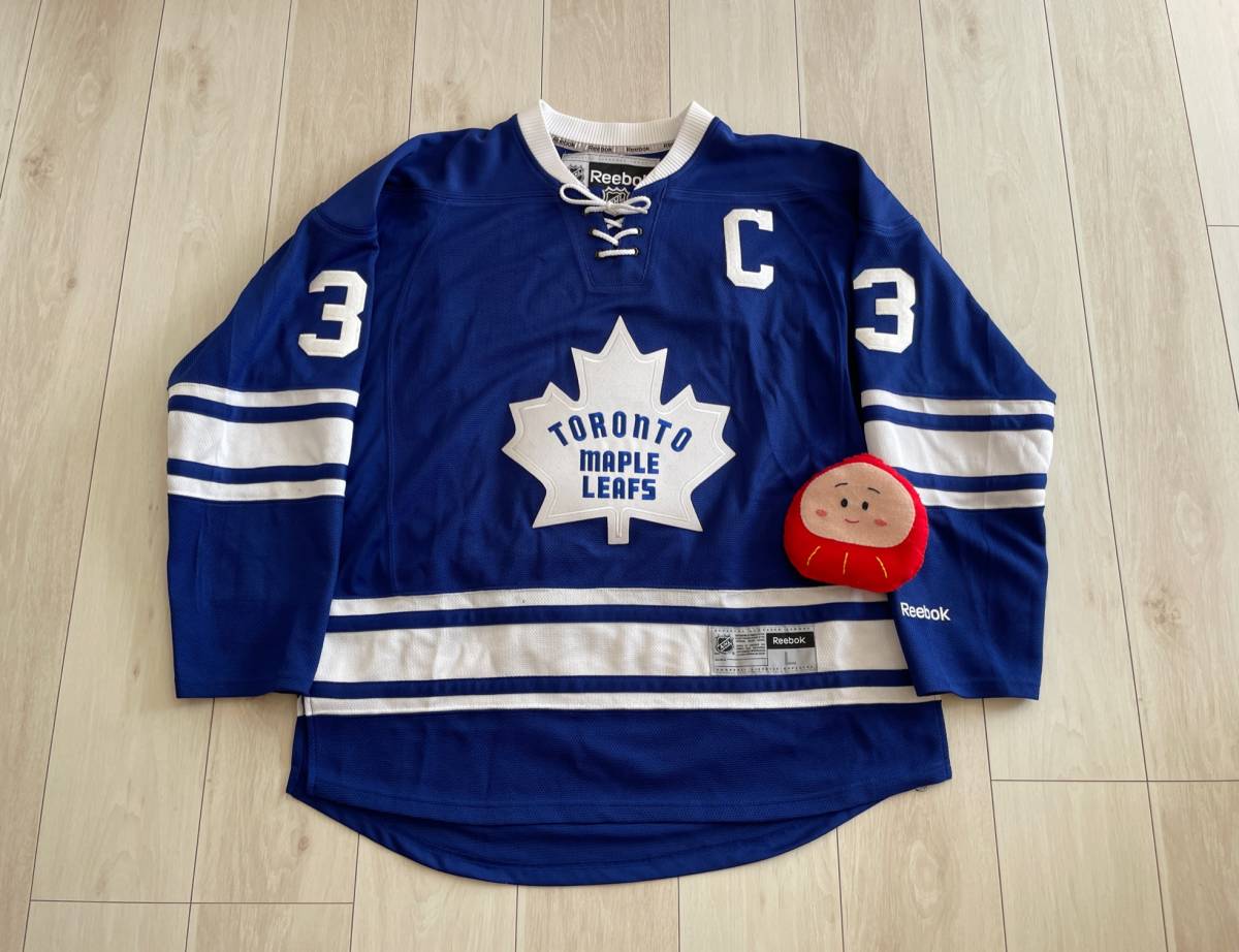 在庫有】 Phaneuf リーボックDion Toronto NHLホッケージャージL 2011