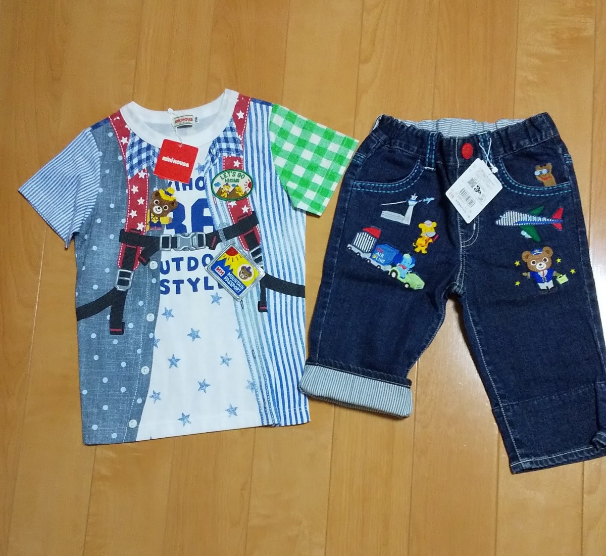 ミキハウス 豪華Tシャツとパンツ 110cm 純正安い digitalgostar.com