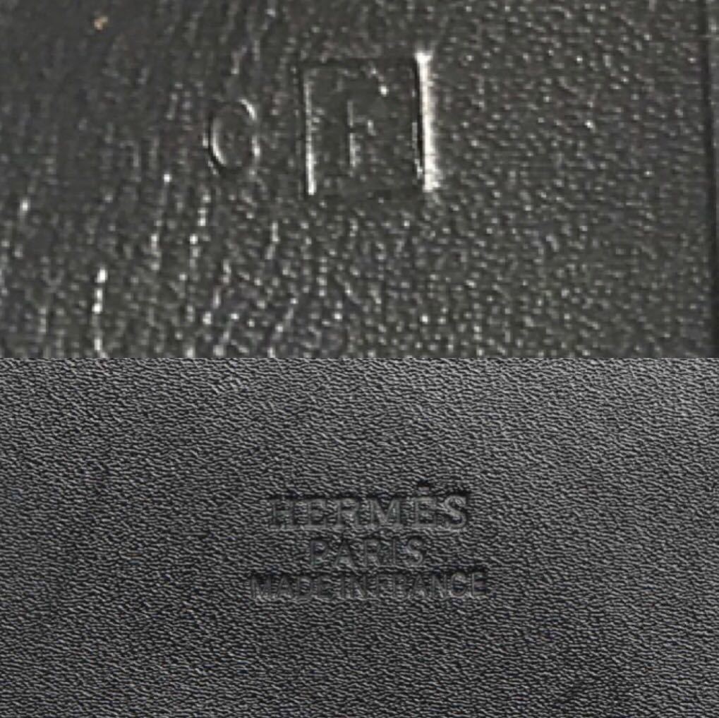 エルメス エールバッグ カバスMM トワルオフィシエ ブラック □F:2002