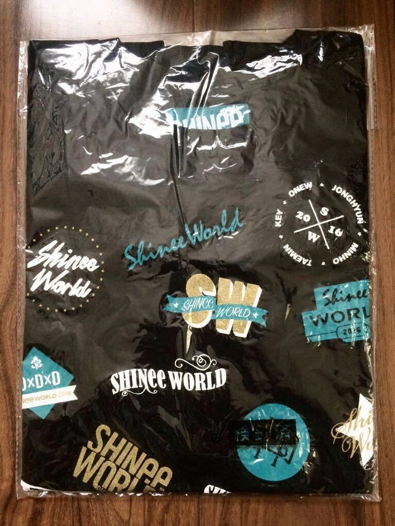 【未開封】 SHINee WORLD 2016 D×D×D DDD 公式 Tシャツ M 黒 テミン オニュ ジョンヒョン ミンホ ミノ キー