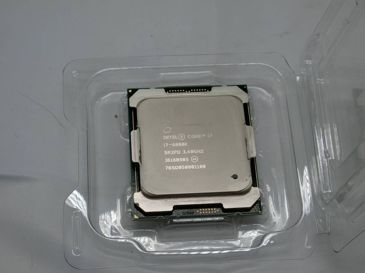 Intel Core i7-6800K CPU 3.40GHz PC パーツ_画像2