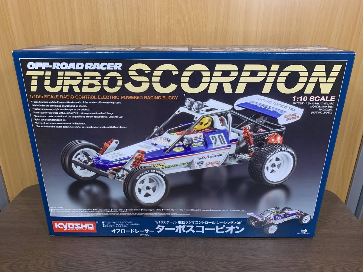 ヤフオク! - 34) 京商 1/10 RC オフロードレーサー ターボス...