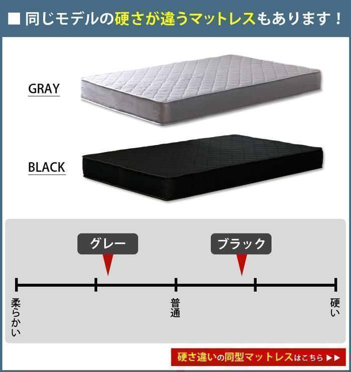 3D mesh pocket coil mattress black Queen feeling of luxury * -ply thickness feeling 