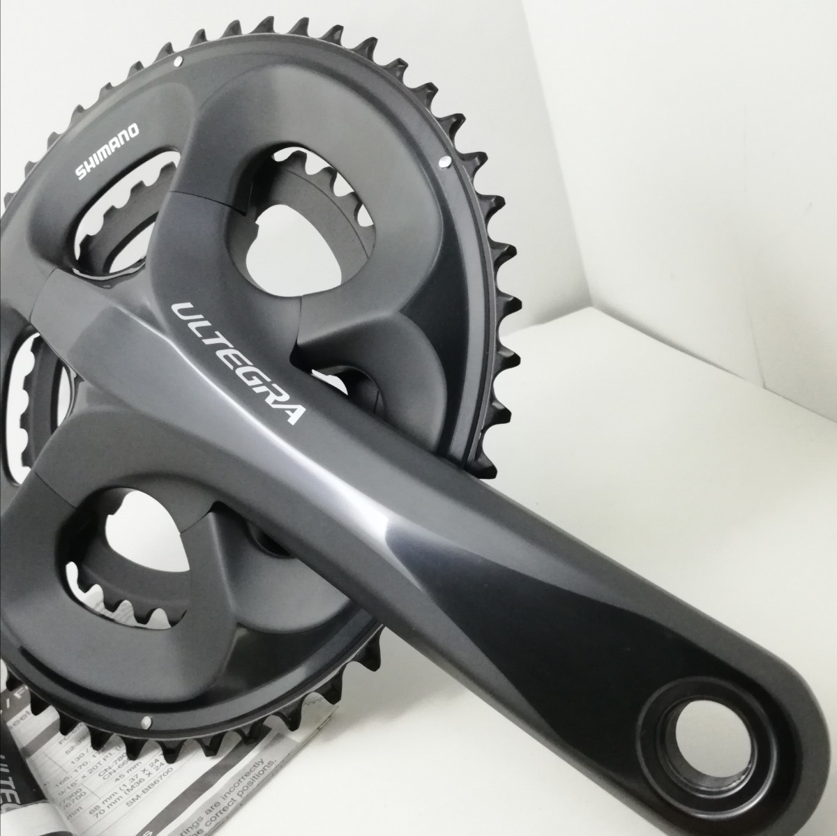 165mm FC-6750 50/34T 2x10s クランク ULTEGRA BCD:110mm SHIMANO