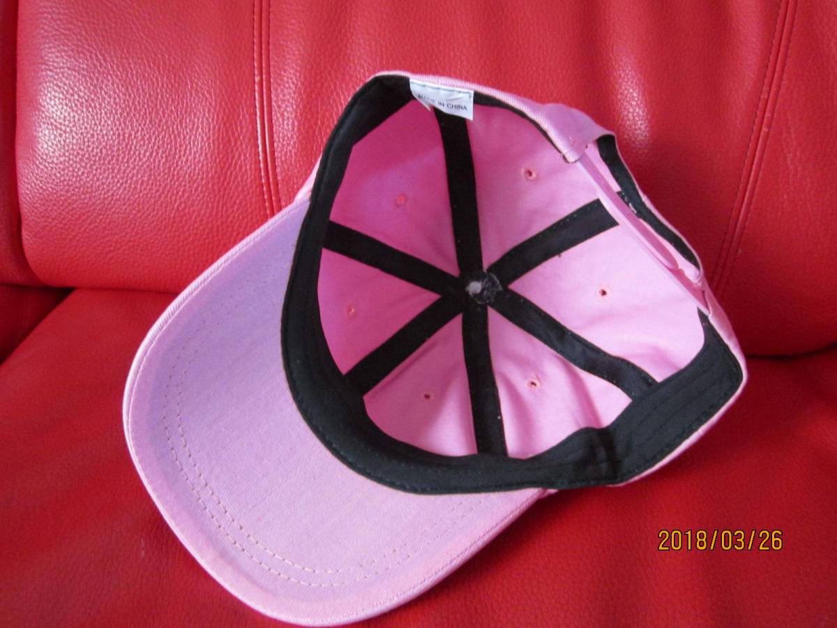  autograph hat pink plain 