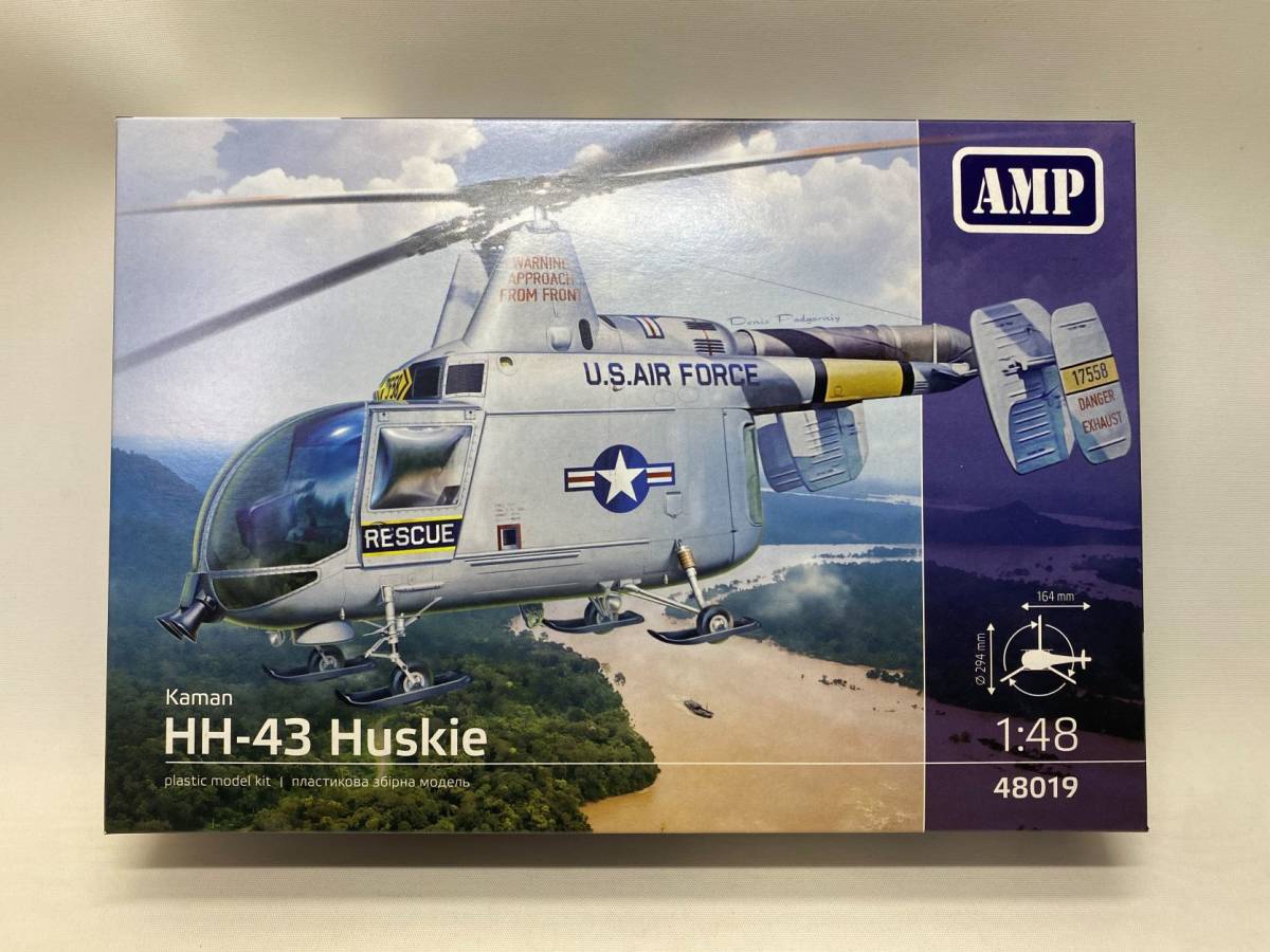  free shipping 1/48 AMP 48019 Kaman HH-43 Huskie husky 