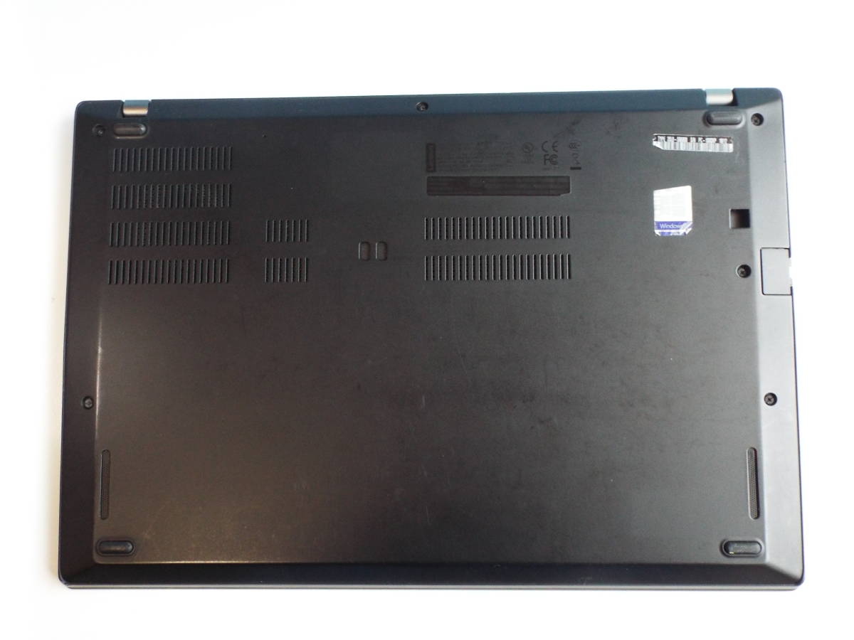 優良美品！Lenovo ThinkPad T480s Corei5-8350U1.7Ghz/24GB/SSD512GB/カメラ/14インチ/英語KB/Windows10/消毒済　Ver.1_画像9