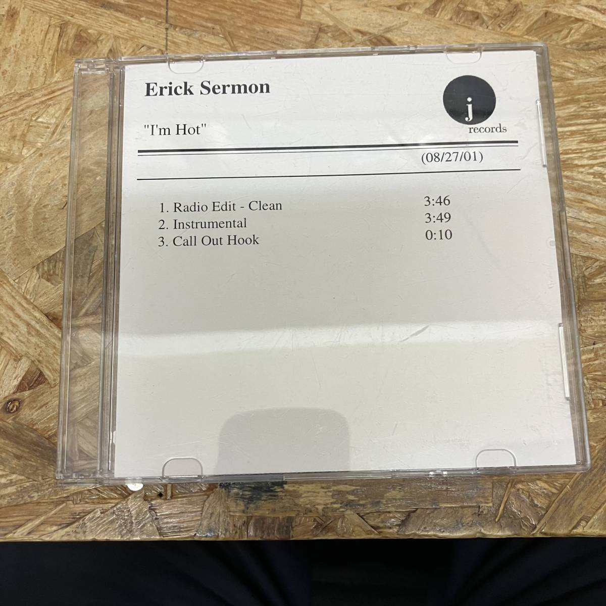 〇 HIPHOP,R&B ERICK SERMON - I'M HOT INST,シングル CD 中古品_画像1