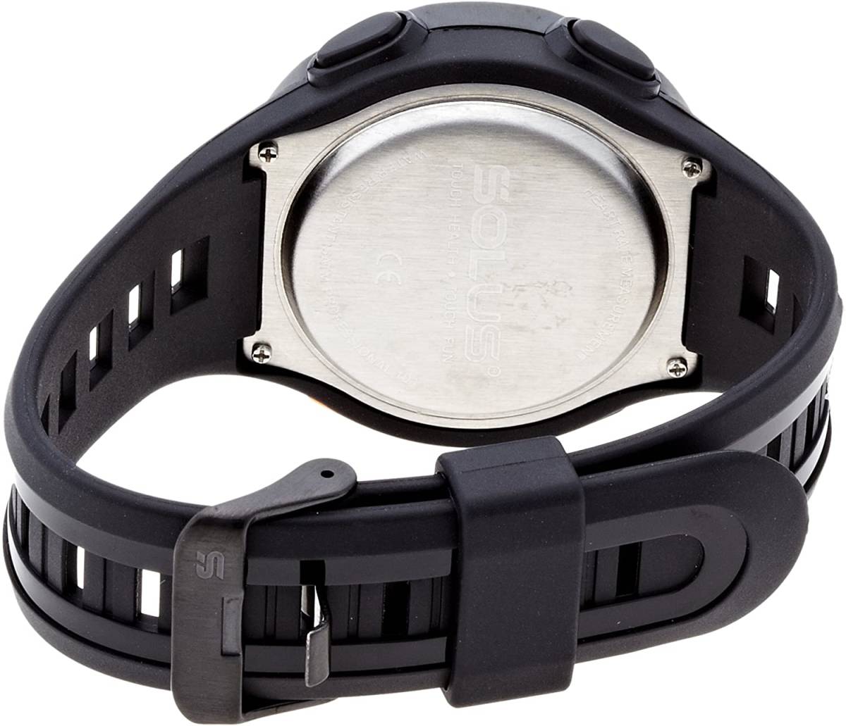 SOLUS [ solar s] sport watch maximum heart rate meter average heart . wristwatch Pro101 regular imported goods black 